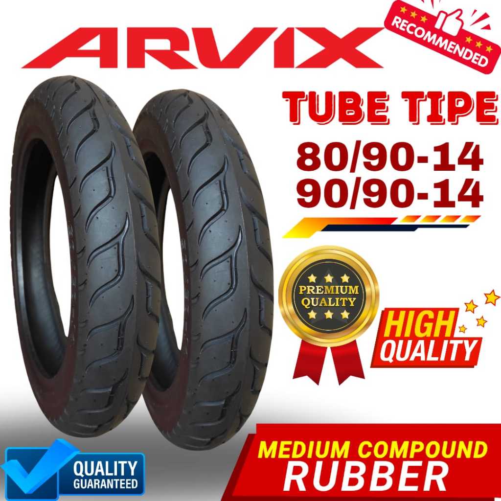 Ban Luar Motor Beat Mio - Ban Depan Ban Belakang Merek Baru - ARVIX