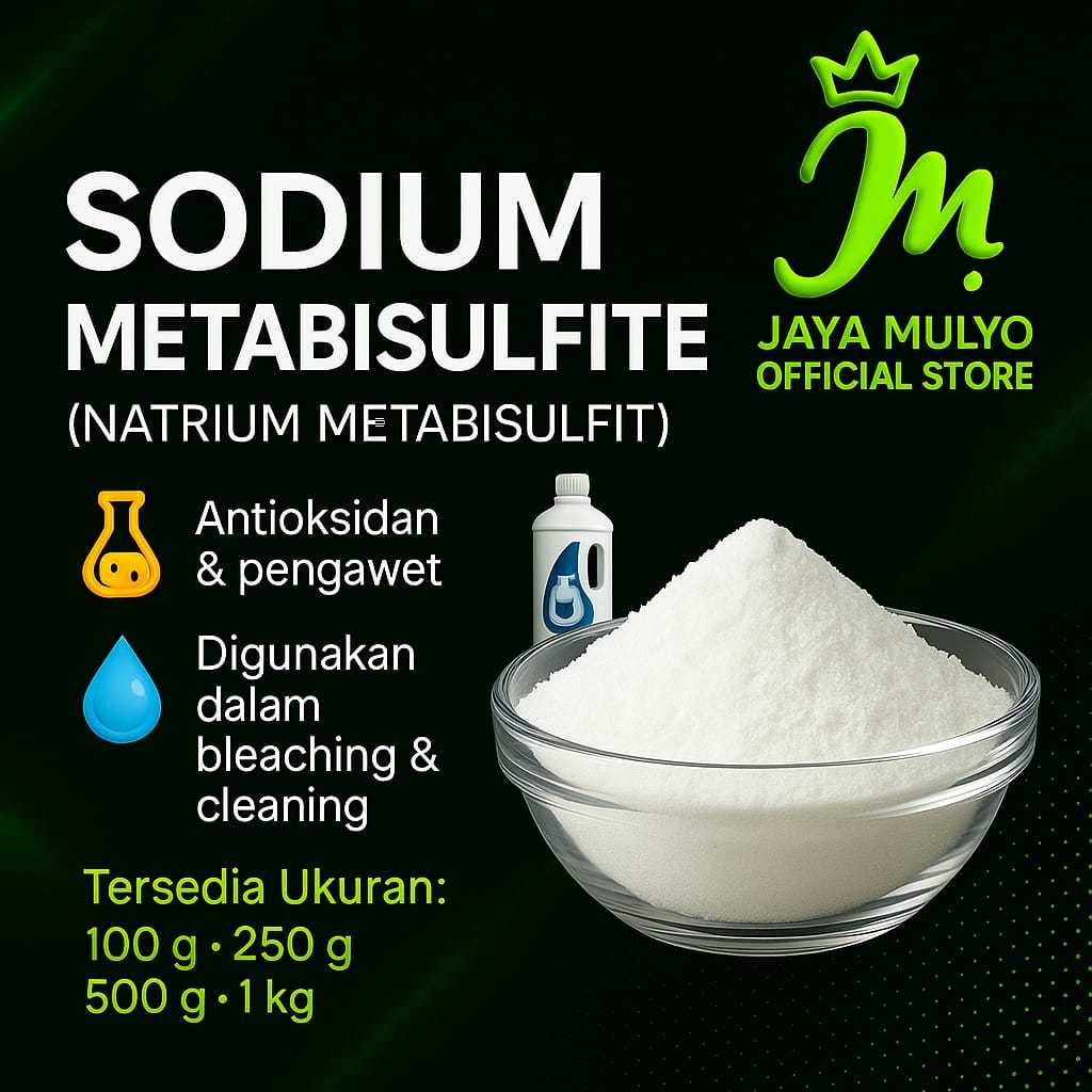 Sodium Metabisulfite 250 gr / Sodium Metabisulphite / Sodium Metabisulfit / Natrium Metabisulfite