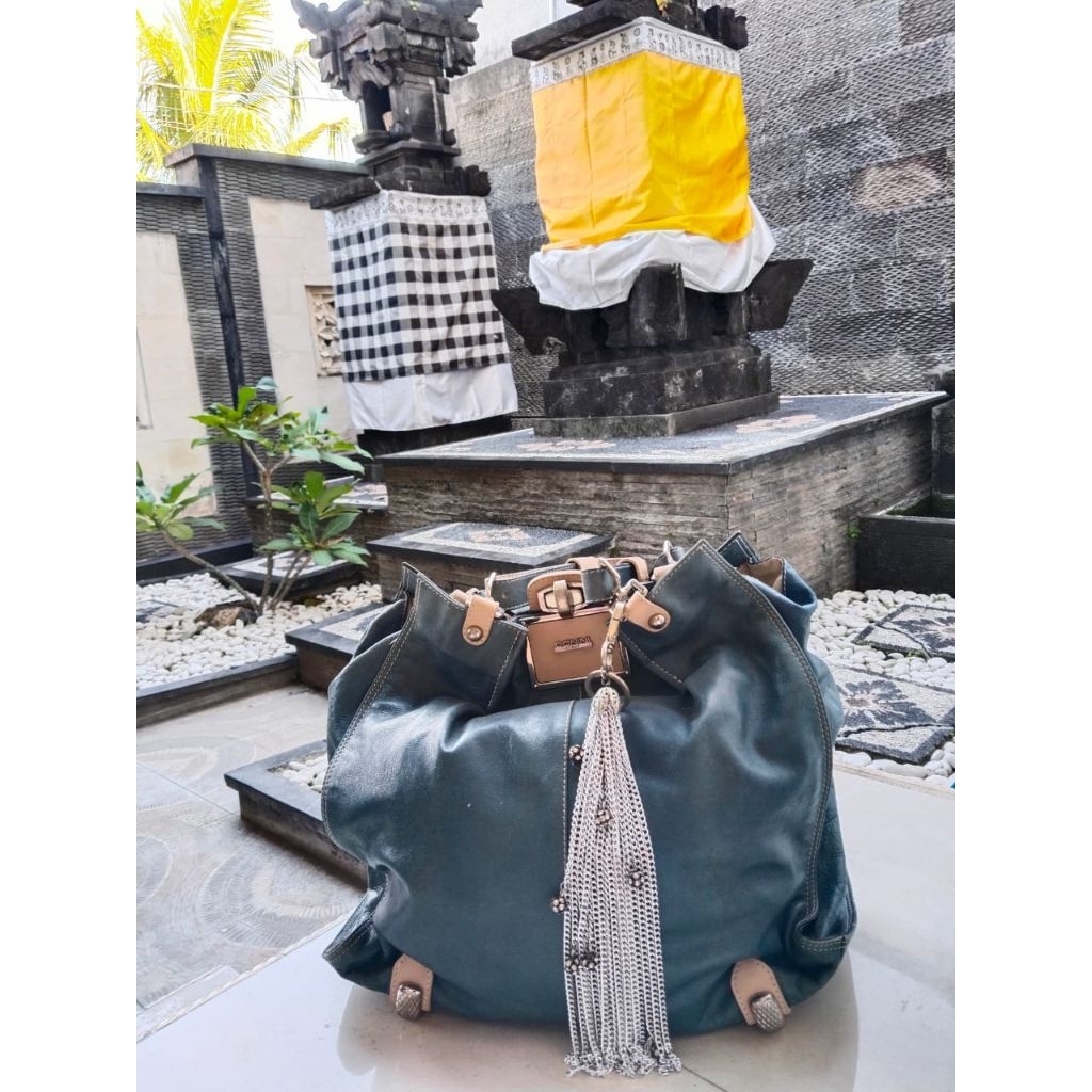 Preloved Tas Donini Biru Tosca