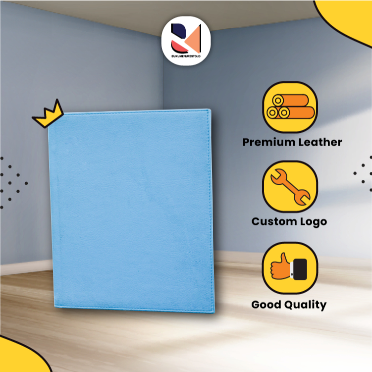 

Buku Menu Resto / Cafe – CUSTOM + Logo /Model Polos