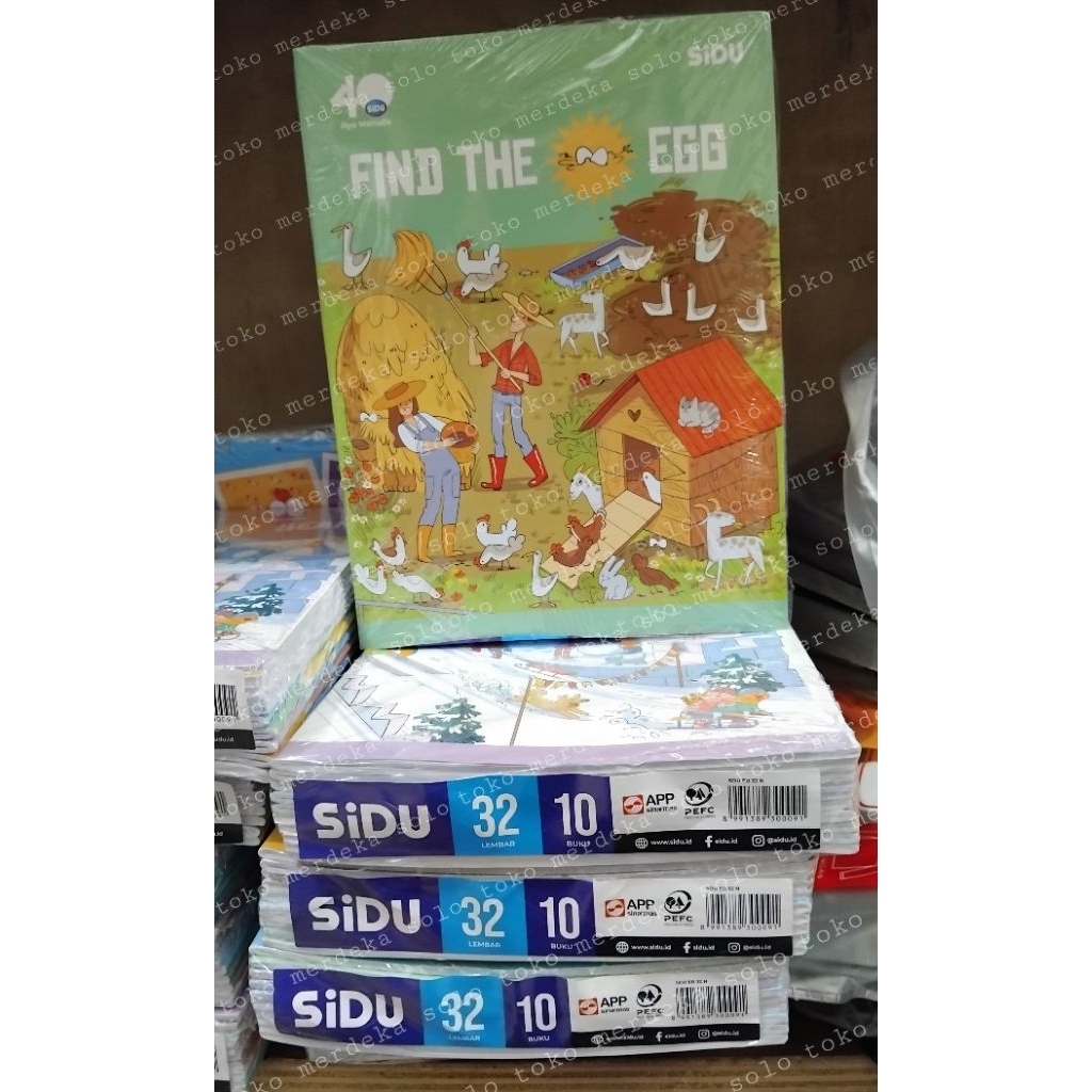 

Buku Tulis Sidu 32 lembar