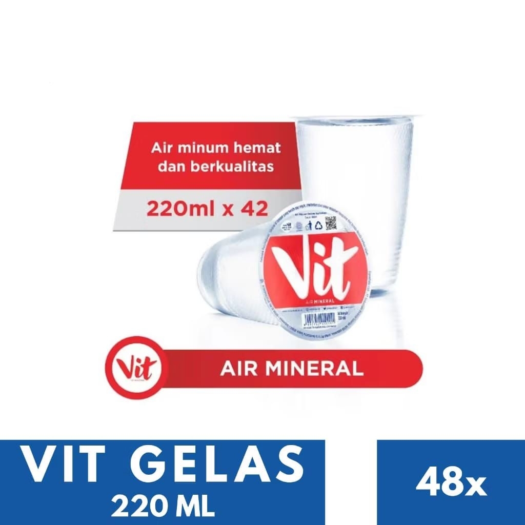 

Air Mineral Vit 220mL 1 Box