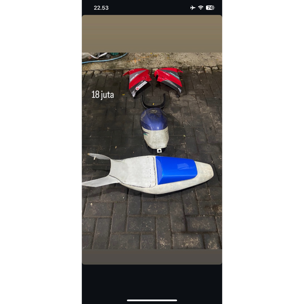 Body set PDK R1 dengan tanki