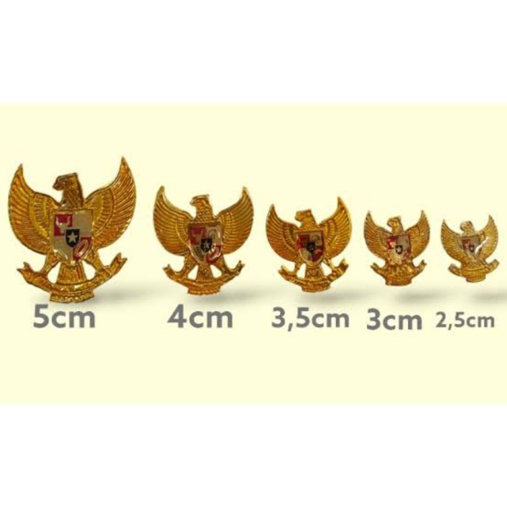 GARUDA BROOCH BROS GARUDA PIN TOPI PECI PASKIBRA