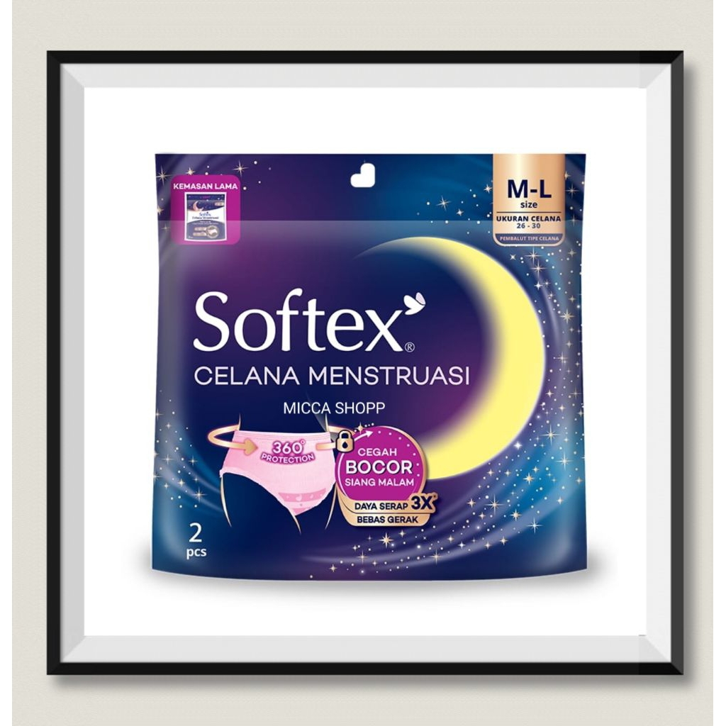 SOFTEX CELANA MENSTRUASI ALL SIZE / SOFTEX / PEMBALUT