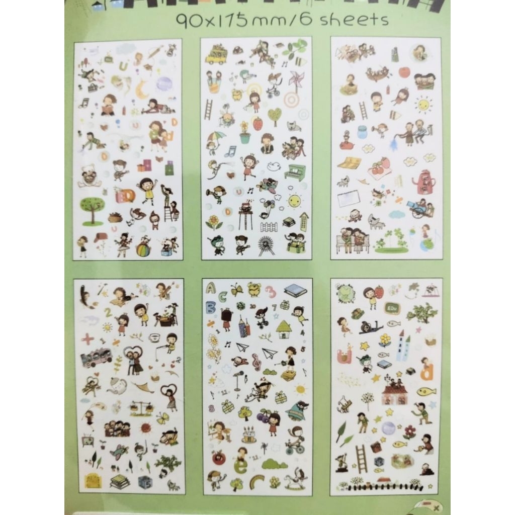 

SUMMER TRIP DIARY DECO STICKER