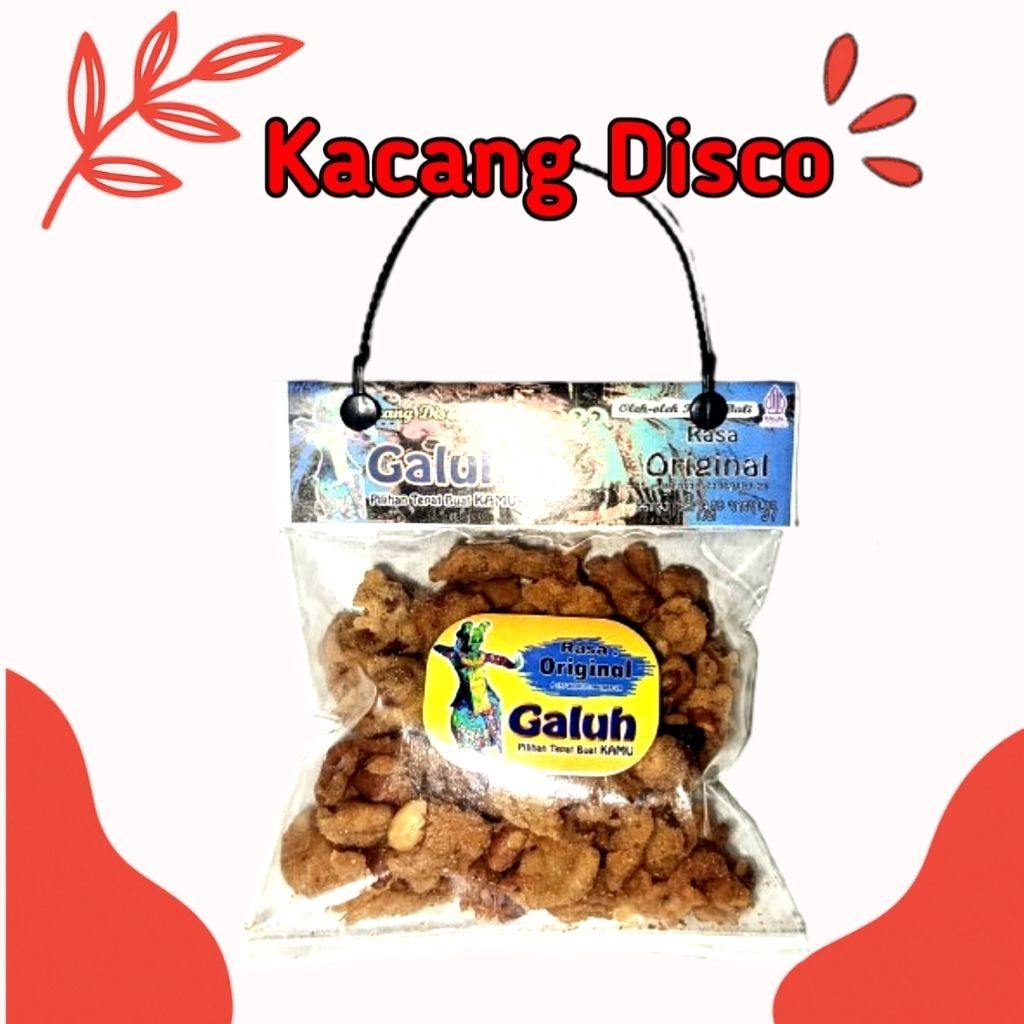 

Kacang Disco Galuh Super Pedas 100g – Cemilan Renyah, Snack Oleh Oleh Bali Bali Halal & Gurih,