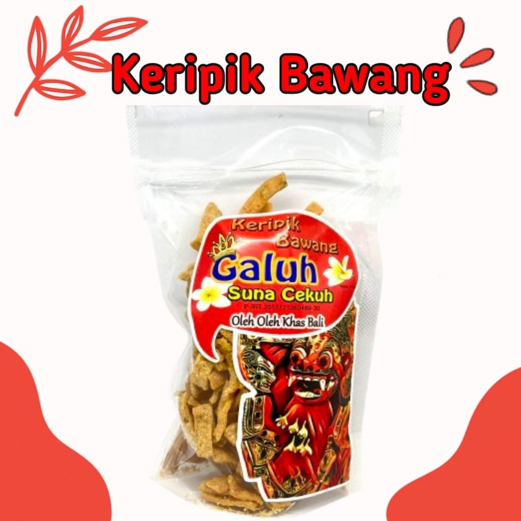 

Keripik Bawang Galuh 150g – Camilan Renyah Pedas & Original, Oleh Oleh Khas Bali Snack Murah