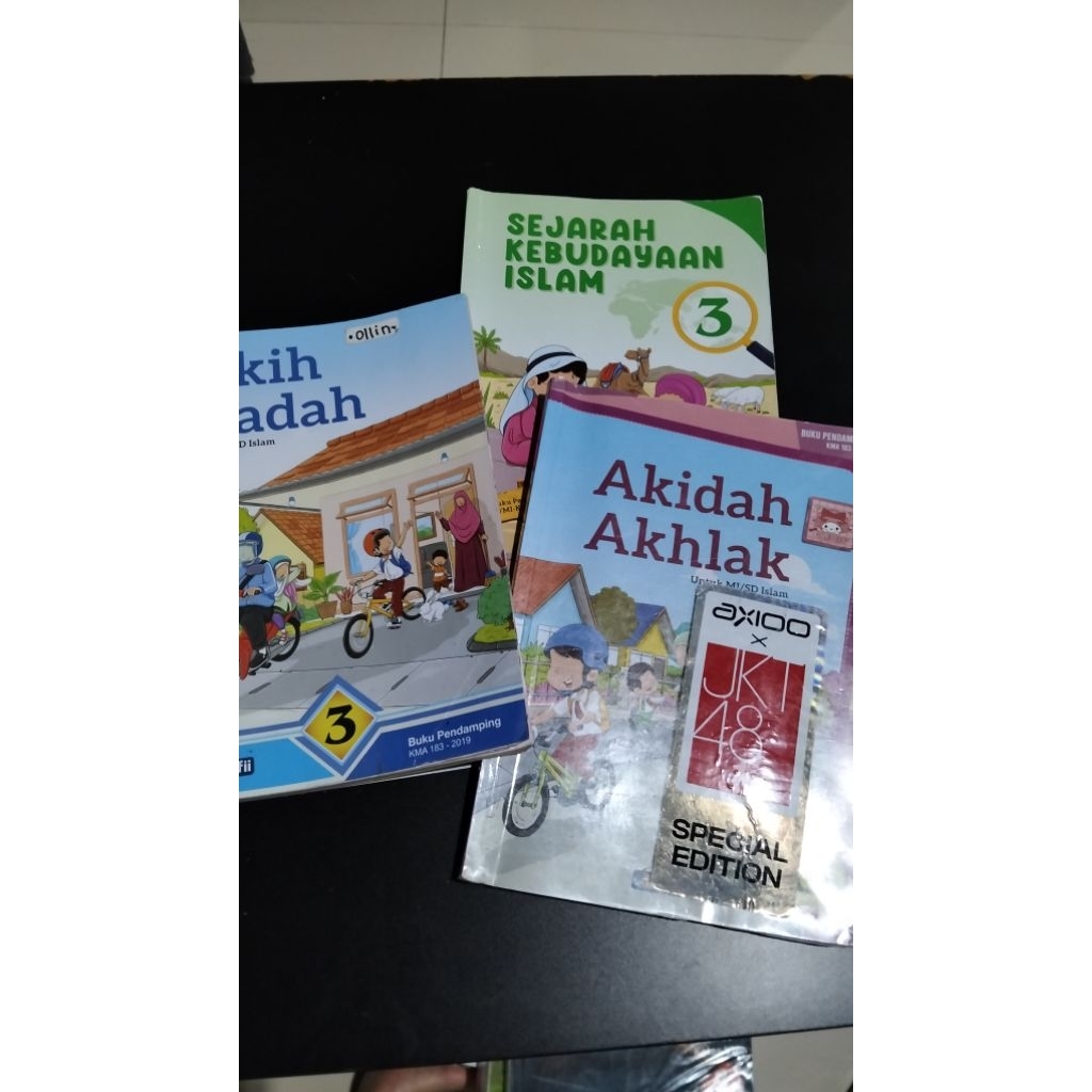 Buku SKI, Fikih, Aqidah Akhlak kelas 3 SD darsyafii