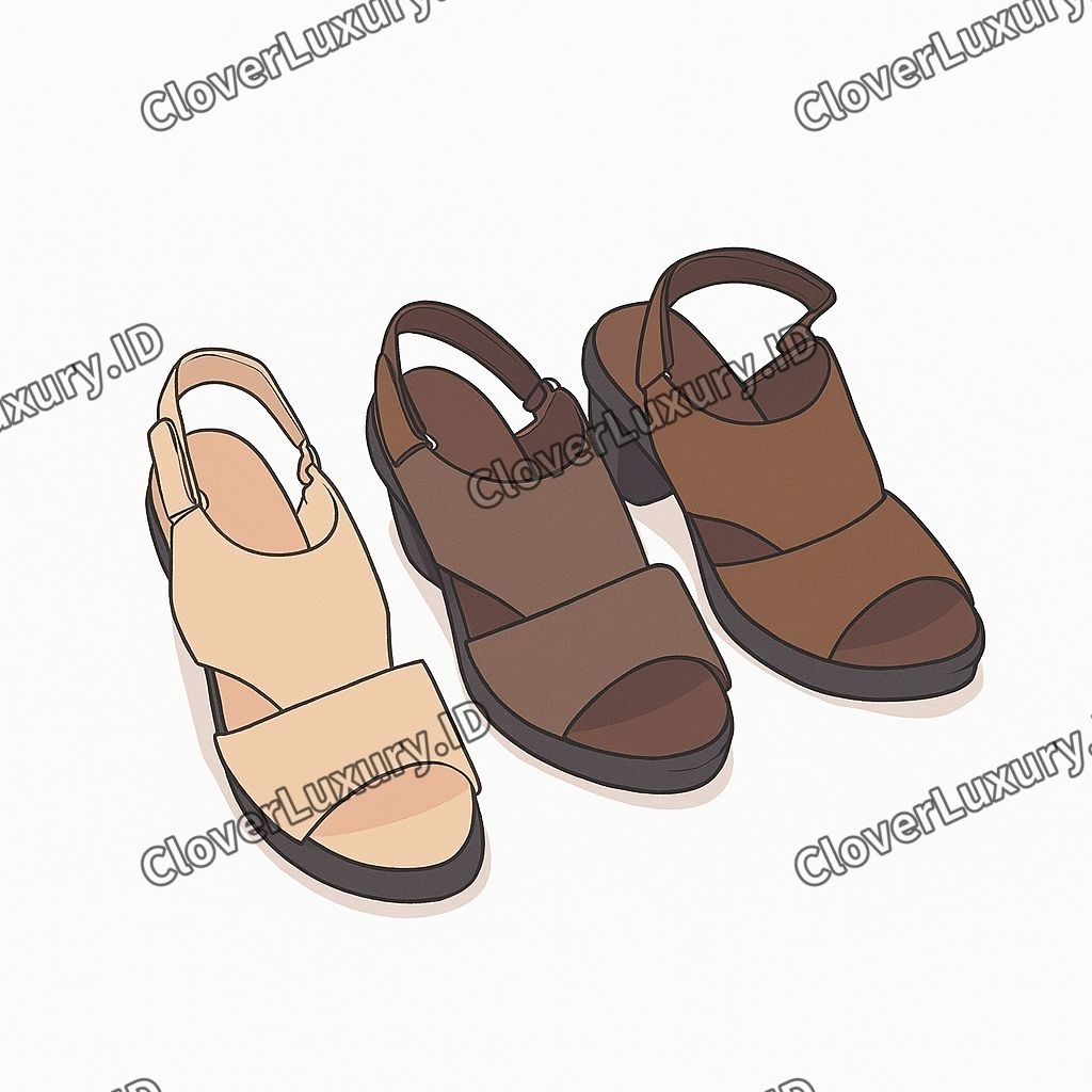 CloverBON Heels Sandal #518-11 CloverG #518-12