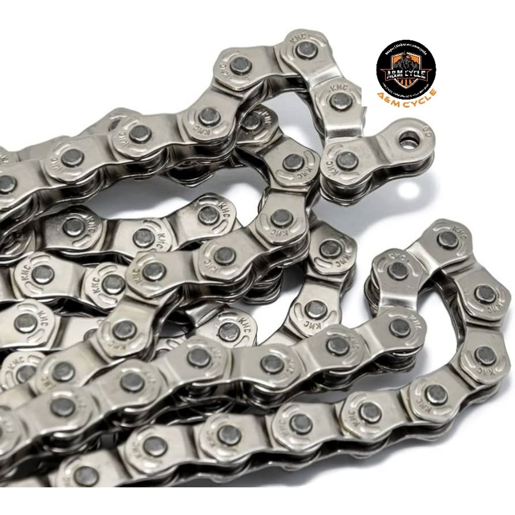 Rantai sepeda BMX KMC HALF LINK HL710 1 speed 100 link rantai single speed BMX not YBN KMC halflink 