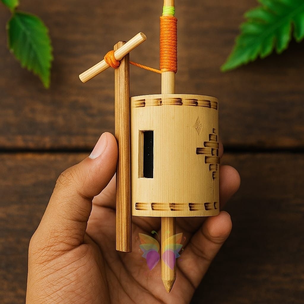 GASING BAMBU SUARA PANGGAL BAMBU SUARA MAINAN TRADISIONAL GASING BAMBU BERSUARA MAINAN GASING JADUL 