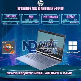 HP Pavilion Aero 13 AMD Ryzen 5-8640U