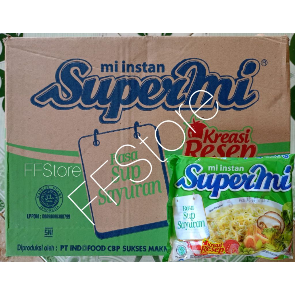 

SUPERMI Sup Sayuran 1 Dus isi 40 Bks (PROMOSI TOKO BARU)