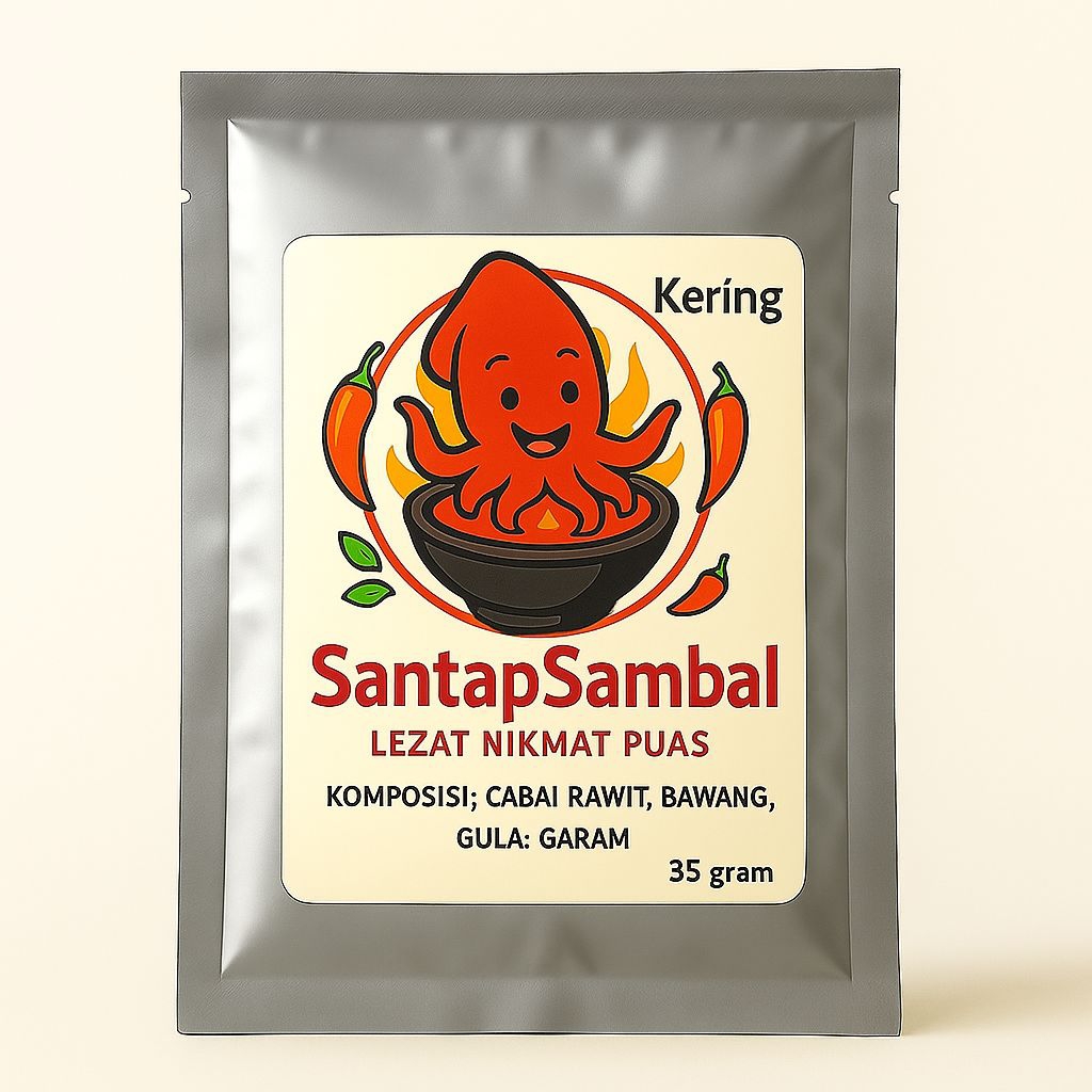 

sambal bawang kering teri medan 20gram