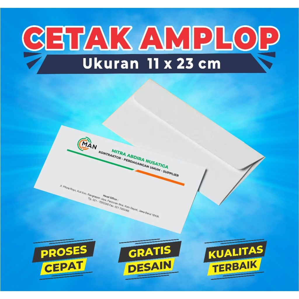 

cetak amplop custom