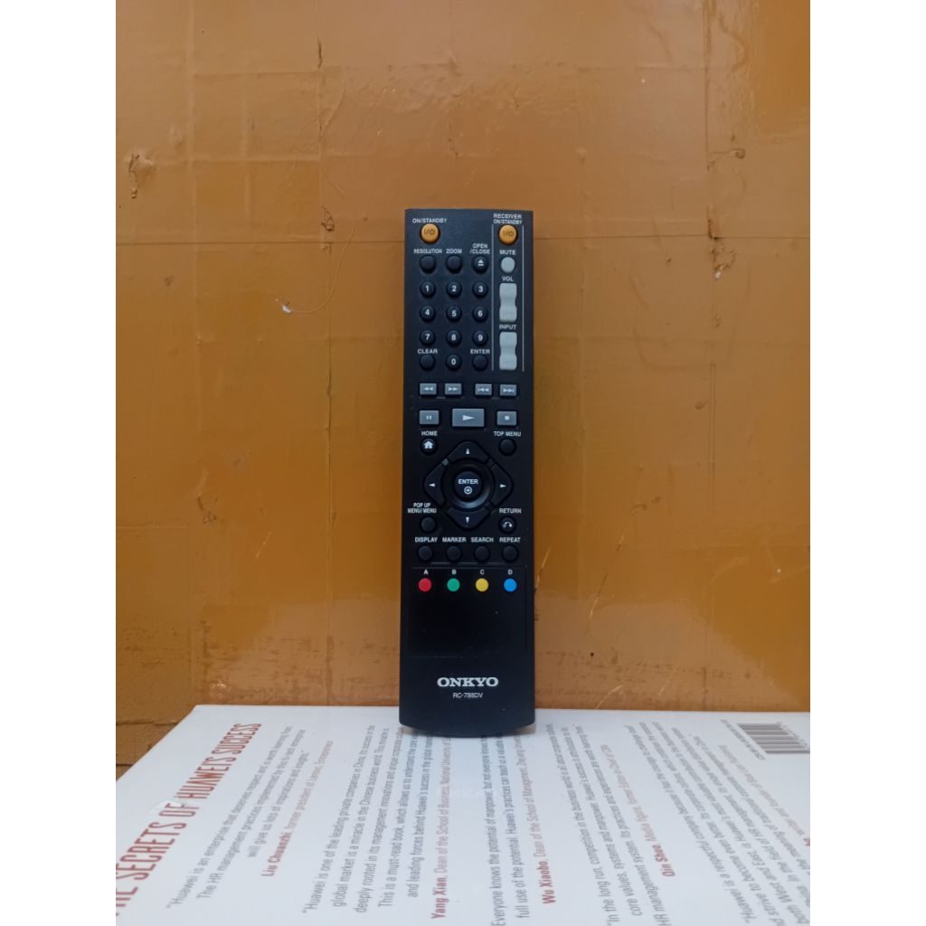 REMOTE DVD PLAYER ONKYO SERI RC-788DV ORIGINAL