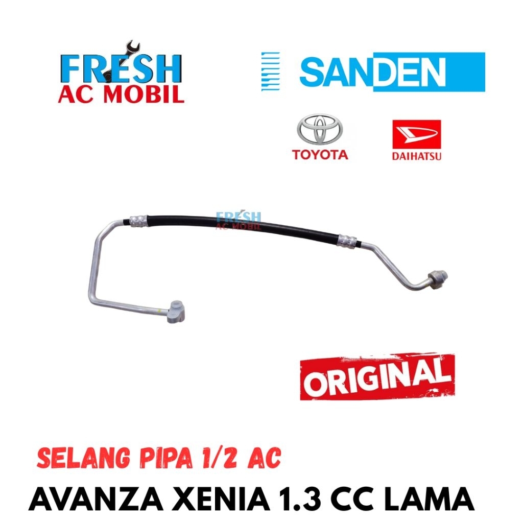 Pipa Selang AC 1/2 Avanza Xenia Lama 1.3cc Hose Discharge Pipa Selang 1/2 Original Sanden