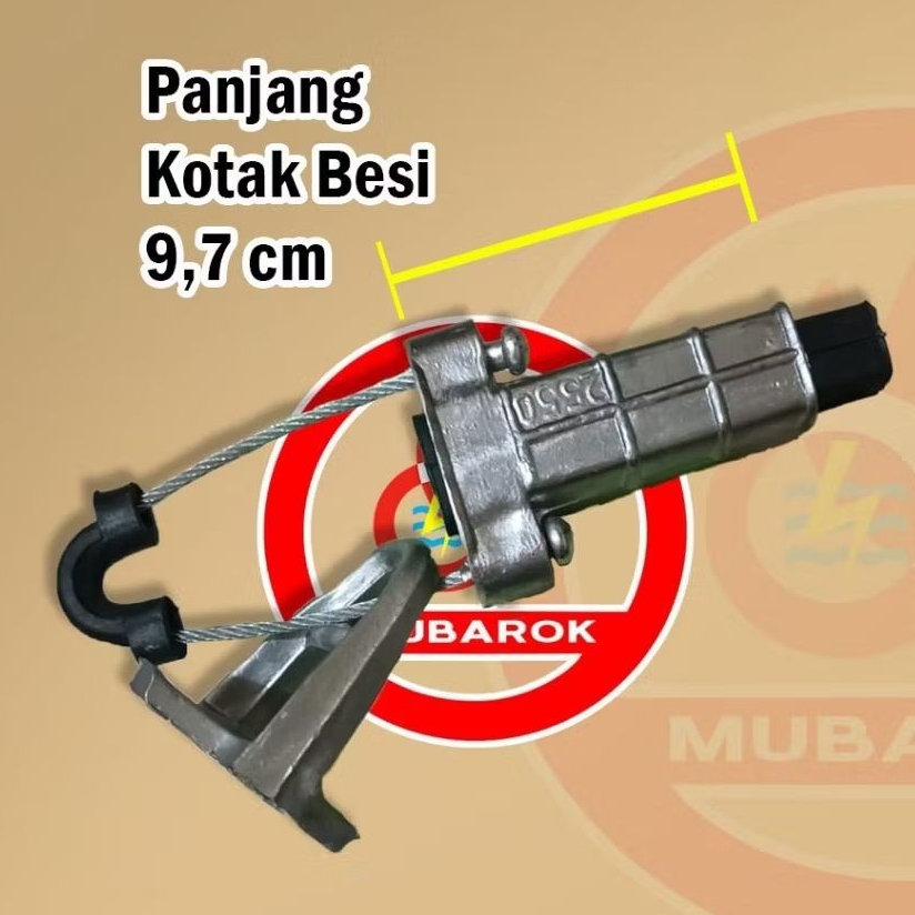 Dead end clamp 25-50 24core 48core (LENGKAP) / clamp buaya / dead end / klem buaya / fixed / fixed /