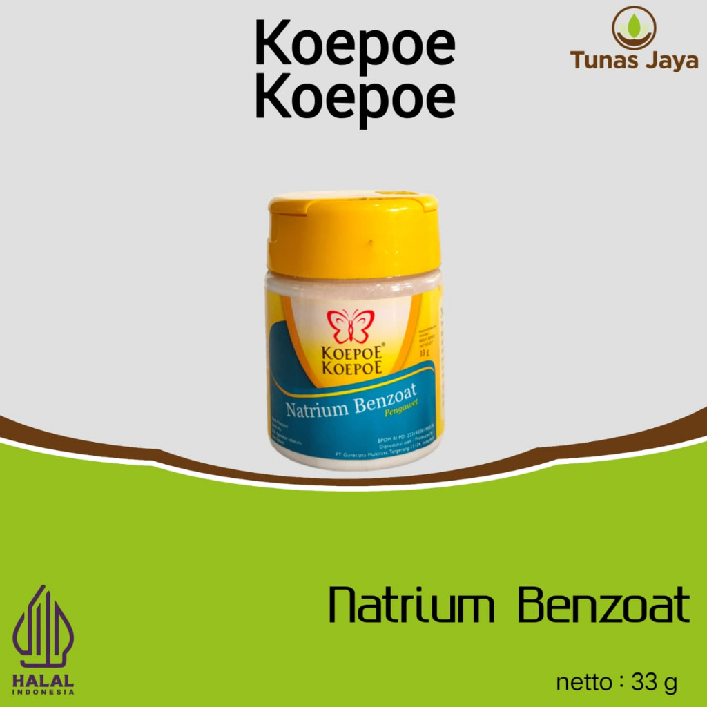 

NATRIUM BENZOAT KOEPOE KOEPOE