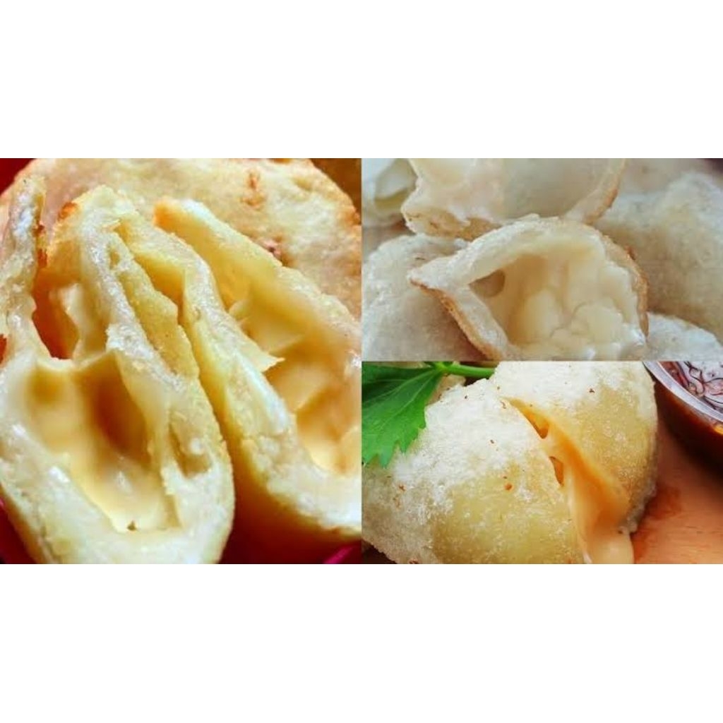 

Cireng (Frozen) isi keju mozarella