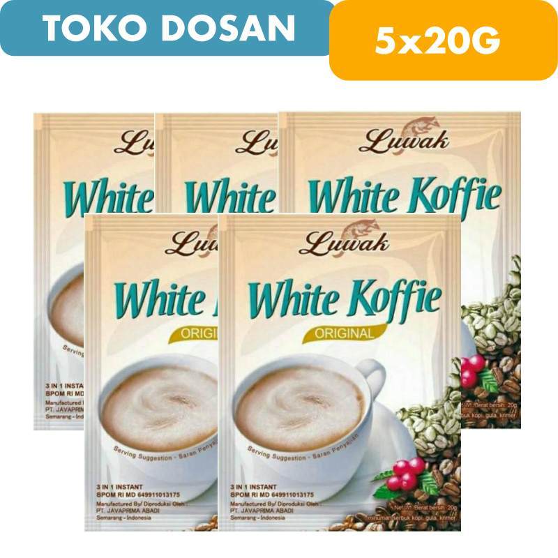 

Luwak White Koffie Original Renceng 10pcs EXP 2027