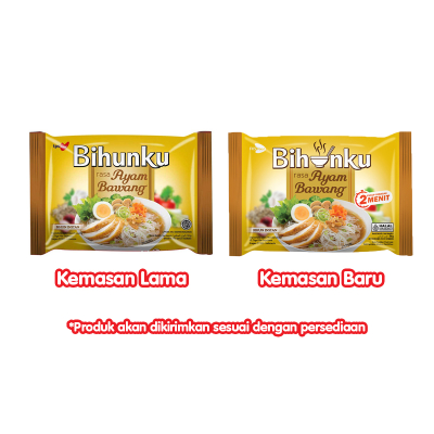 

Bihunku Bihun Instant Rasa Ayam Bawang 55 Gram / Bihunku