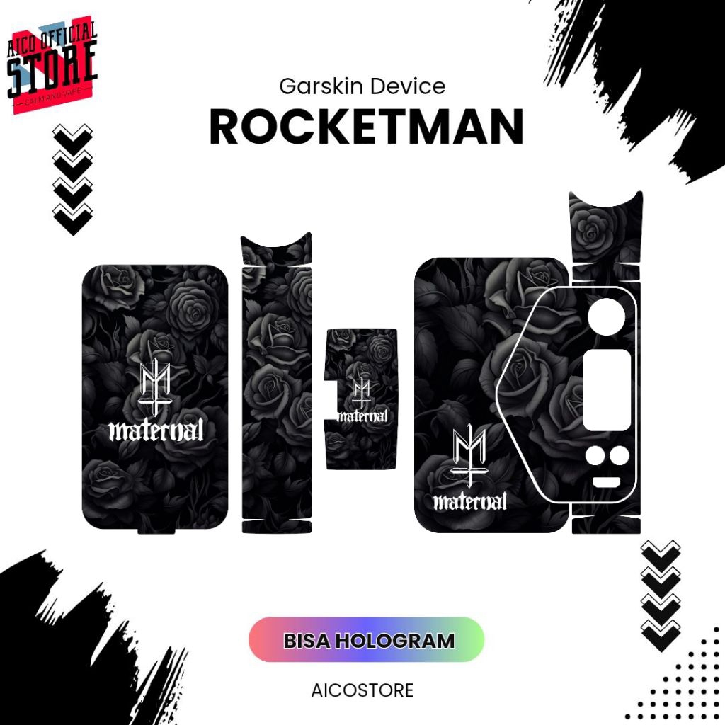 

stiker cover cutting premium rokkettmaann