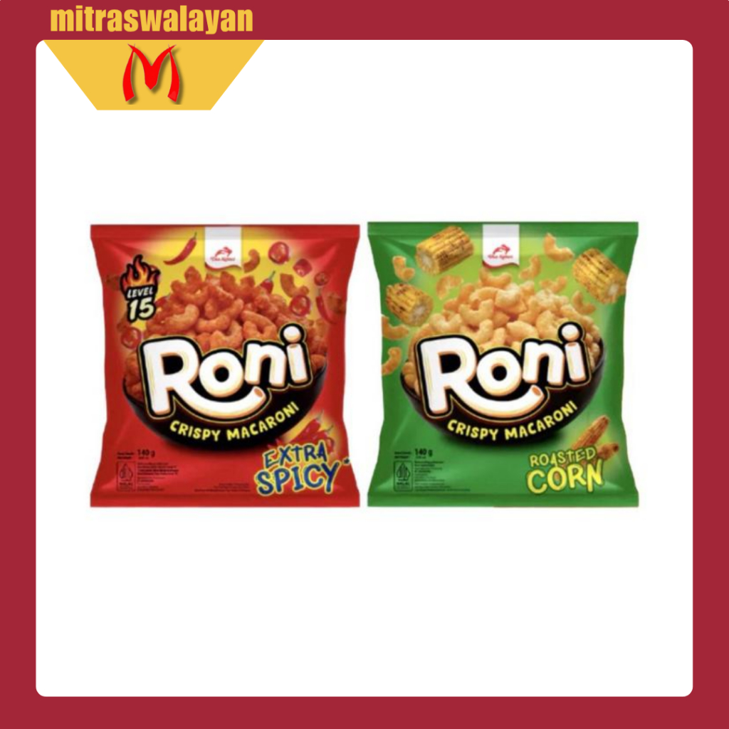RONI Crispy Macaroni Kemasan 140 gr