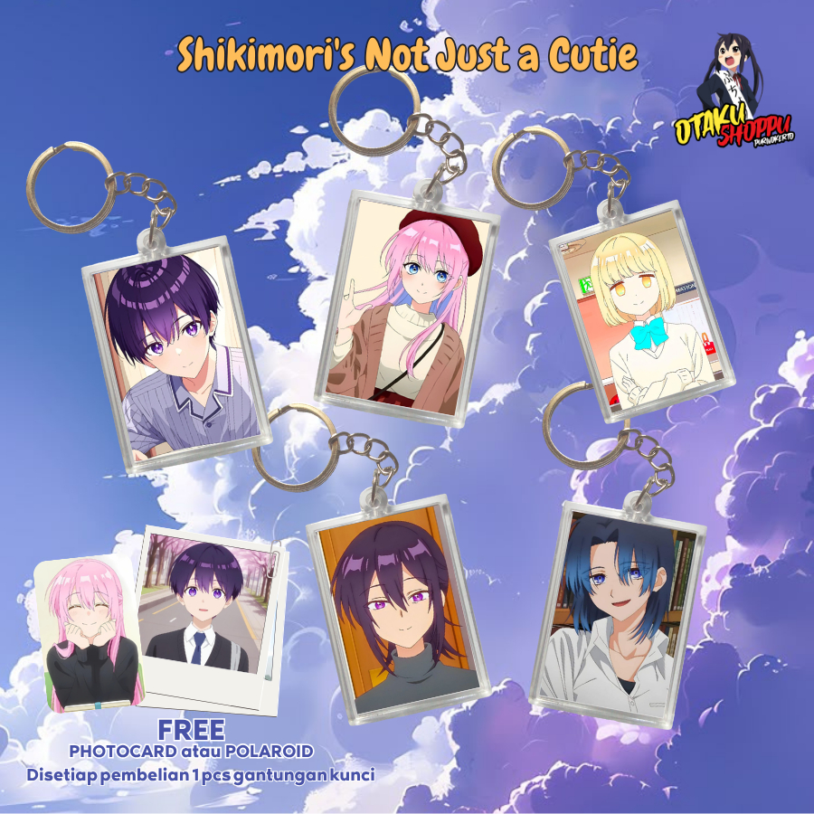Gantungan Kunci / Ganci / Keychain Akrilik Anime Shikimori's Not Just a Cutie