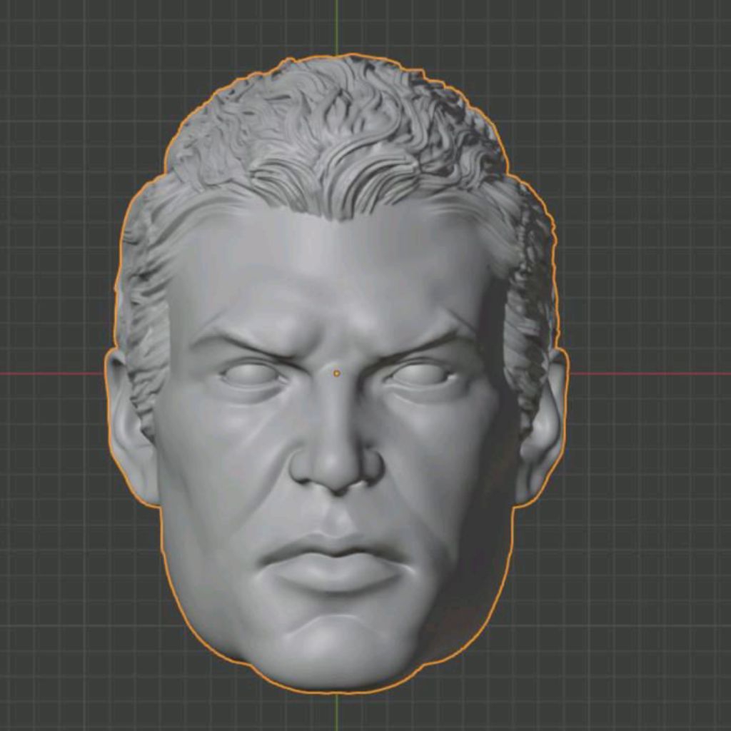 Headsculpt Head HS Standard Guy Bruce Wayne Clark Kent Batman Superman Xesray Cosmic Mythic Legions 