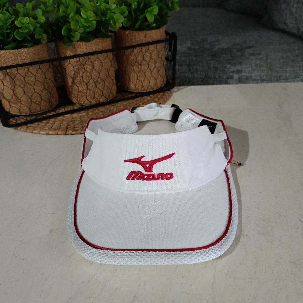 MIZUNO  GOLF Topi visor golf Topi olahraga Golf  aksesoris olahraga golf, olahraga senam, olahraga g