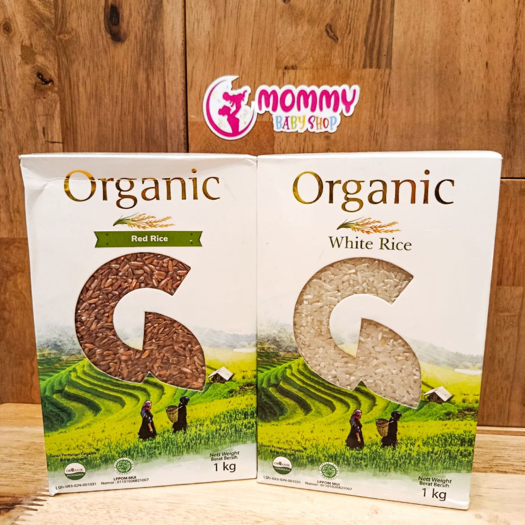 

Gasol Organic Beras Putih & Merah Organik 1kg