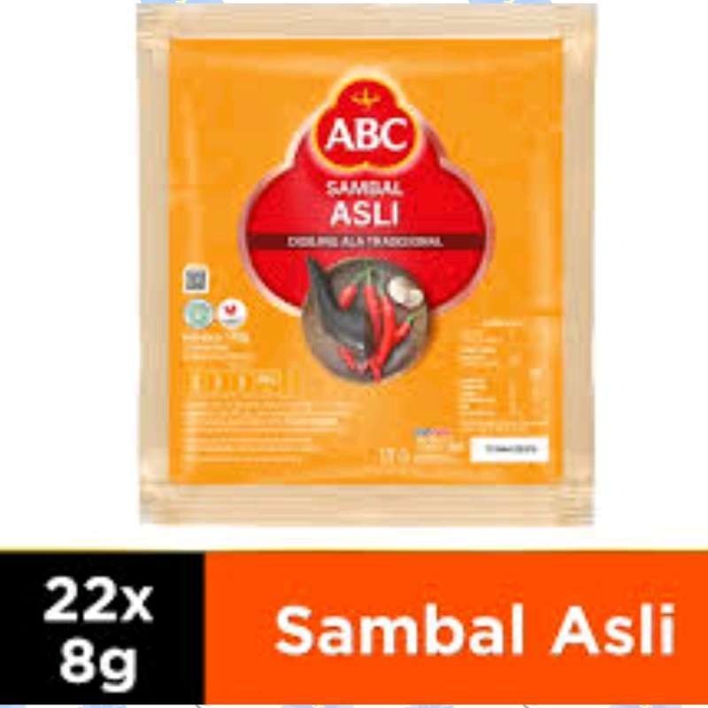 

[oddsolshop] pekanbaru/ABC Sambal Asli 22 PCS 8GR