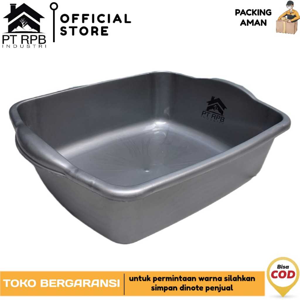Bak Tahu Plastik - Baskom Bak Cupang Segi