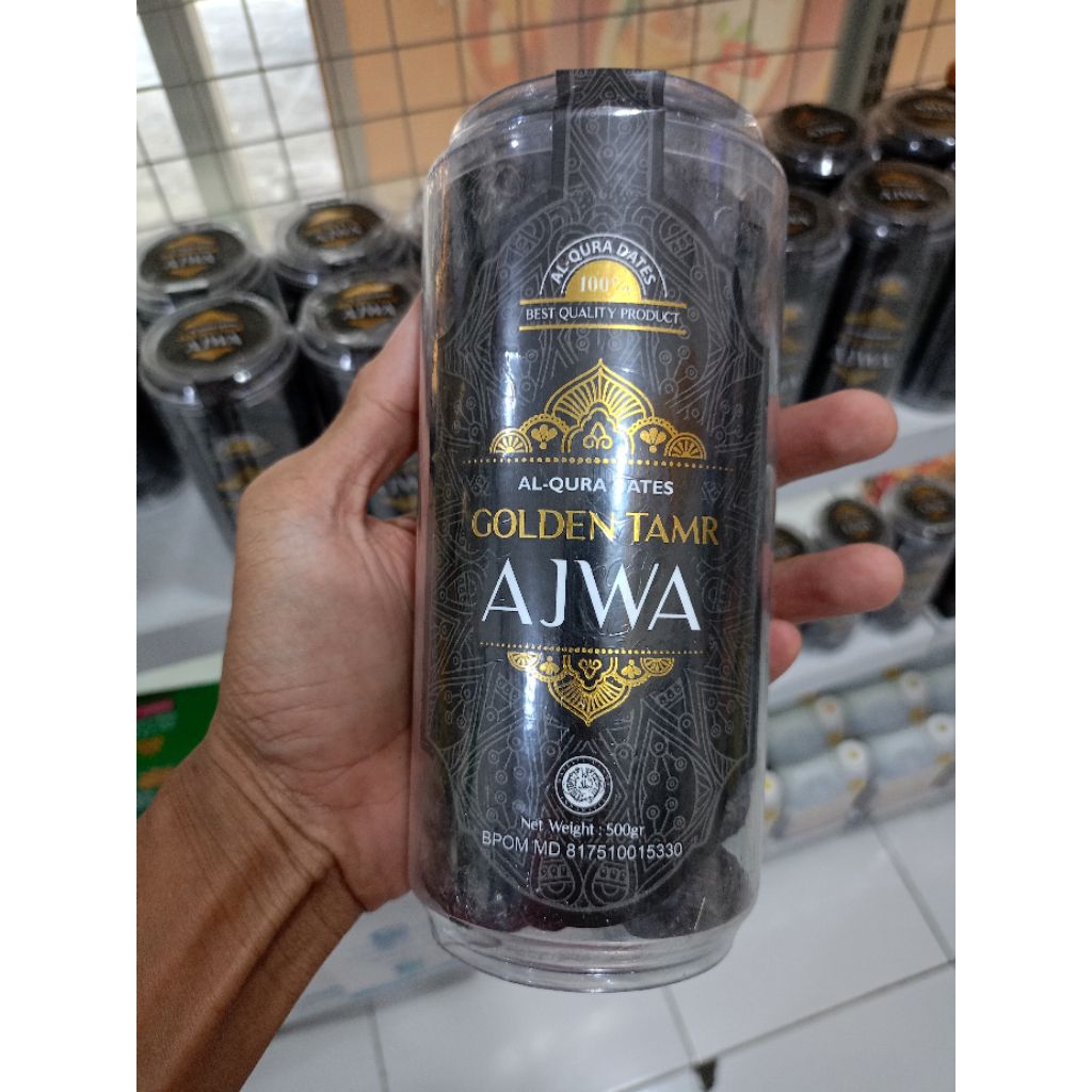 

Kurma Ajwa Golden Tamr 500 gr