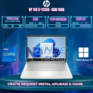 HP 14S Intel Core i7-1255U