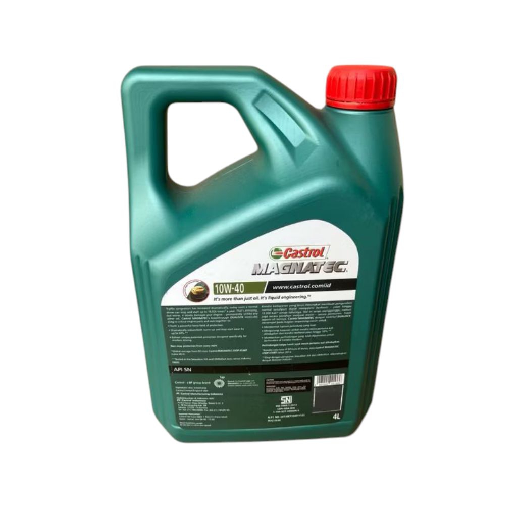 oli medin mobil castrol magnatec 4 liter 10w 40
