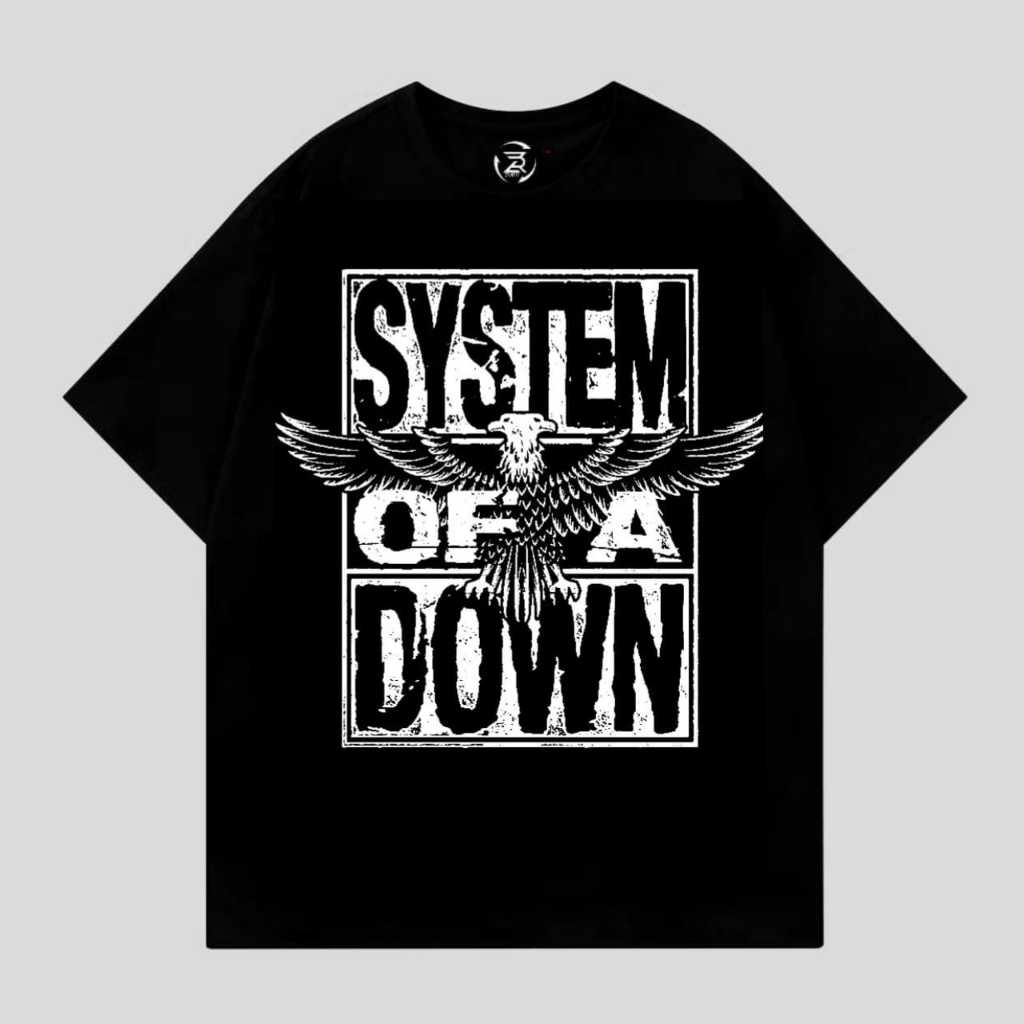 Mickola Baju Cowok Kaos Distro Pria Atasan Laki-laki System Of A Down / System Of A Down