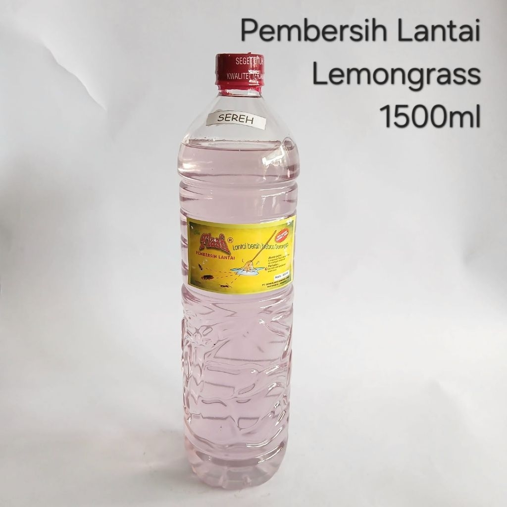 Pembersih Lantai Sereh Anti Serangga Flash 1,5lt Floor Cleaner 1500ml Lemon grass Botol