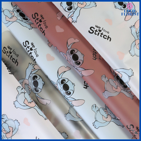 

Kertas Buket Motif Kartun Flower Wrapping Paper Cellophane Pembungkus Kertas Kado KB86