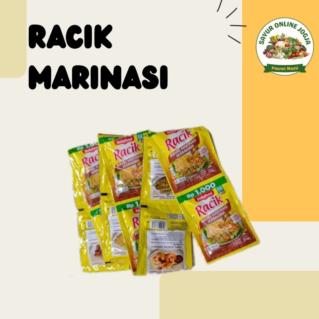 

Racik marinasi sachet - PAWON MAMI SAYUR ONLINE JOGJA