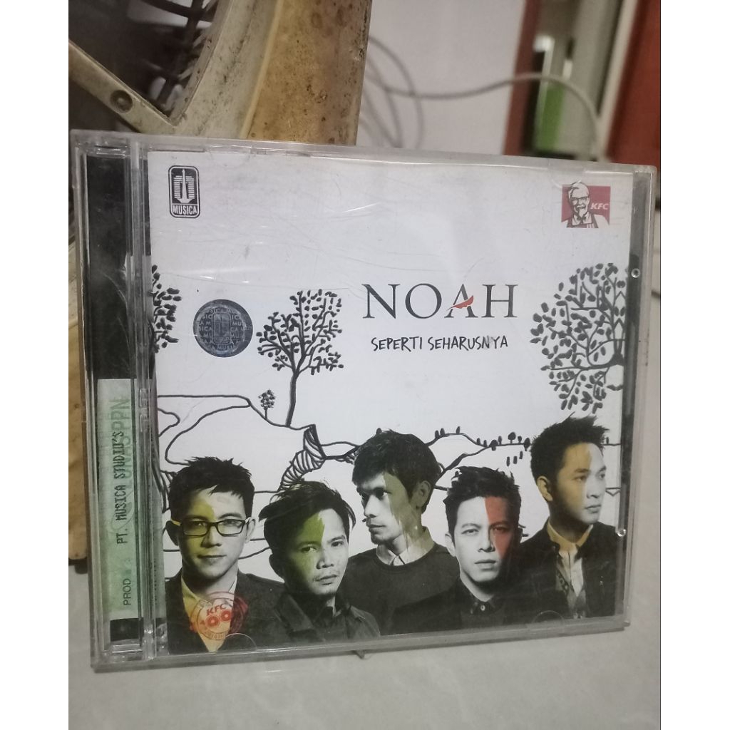 cd noah - seperti seharusnya  album - peterpan
