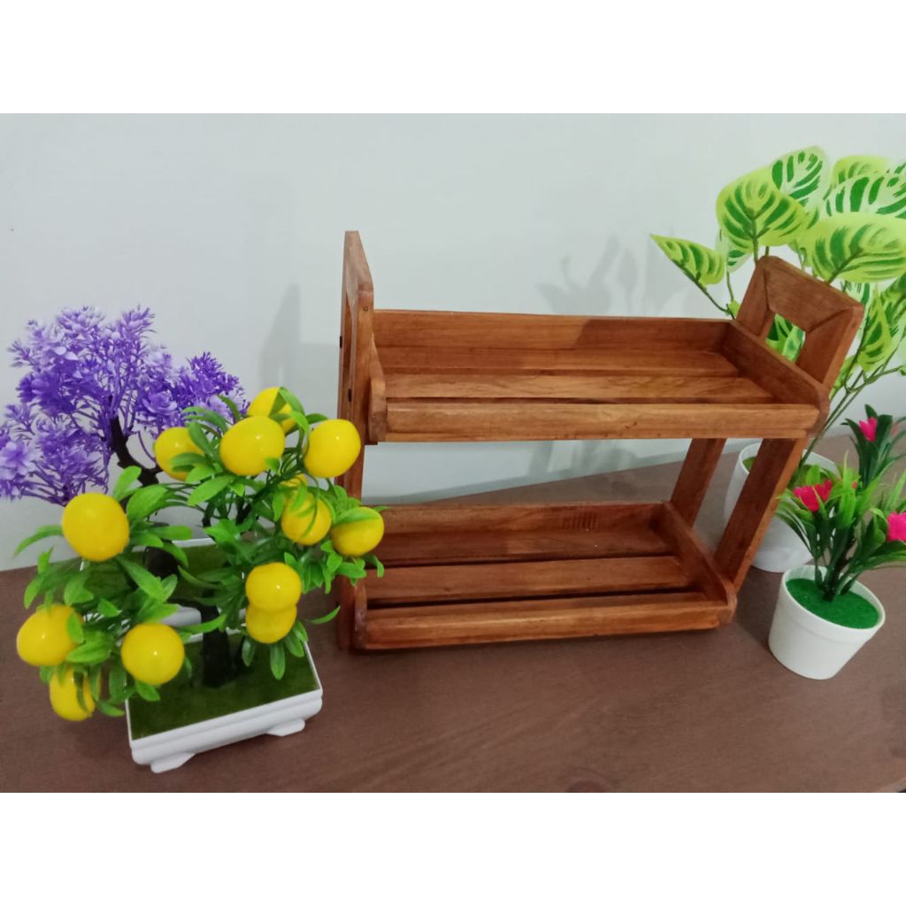 rak bumbu dapur/rak bumbu kayu/rak bumbu minimalis