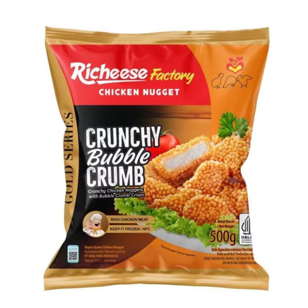 

Richeese Nugget Bubble Crunchy 500 gr