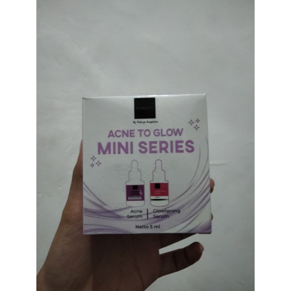 Acne To Glow Mini Series Serum Scarlett