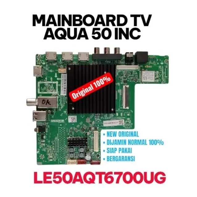 MB - MOBO - MOTHERBOARD - MAINBOARD - TV AQUA - LE50AQT6700UG - LE 50AQT6700UG - 50AQT6700 NEW ORIGI
