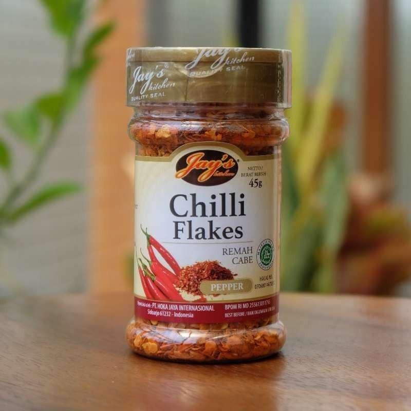 

[oddsolshop] pekanbaru/Jay's Chilli Flakes 45GR