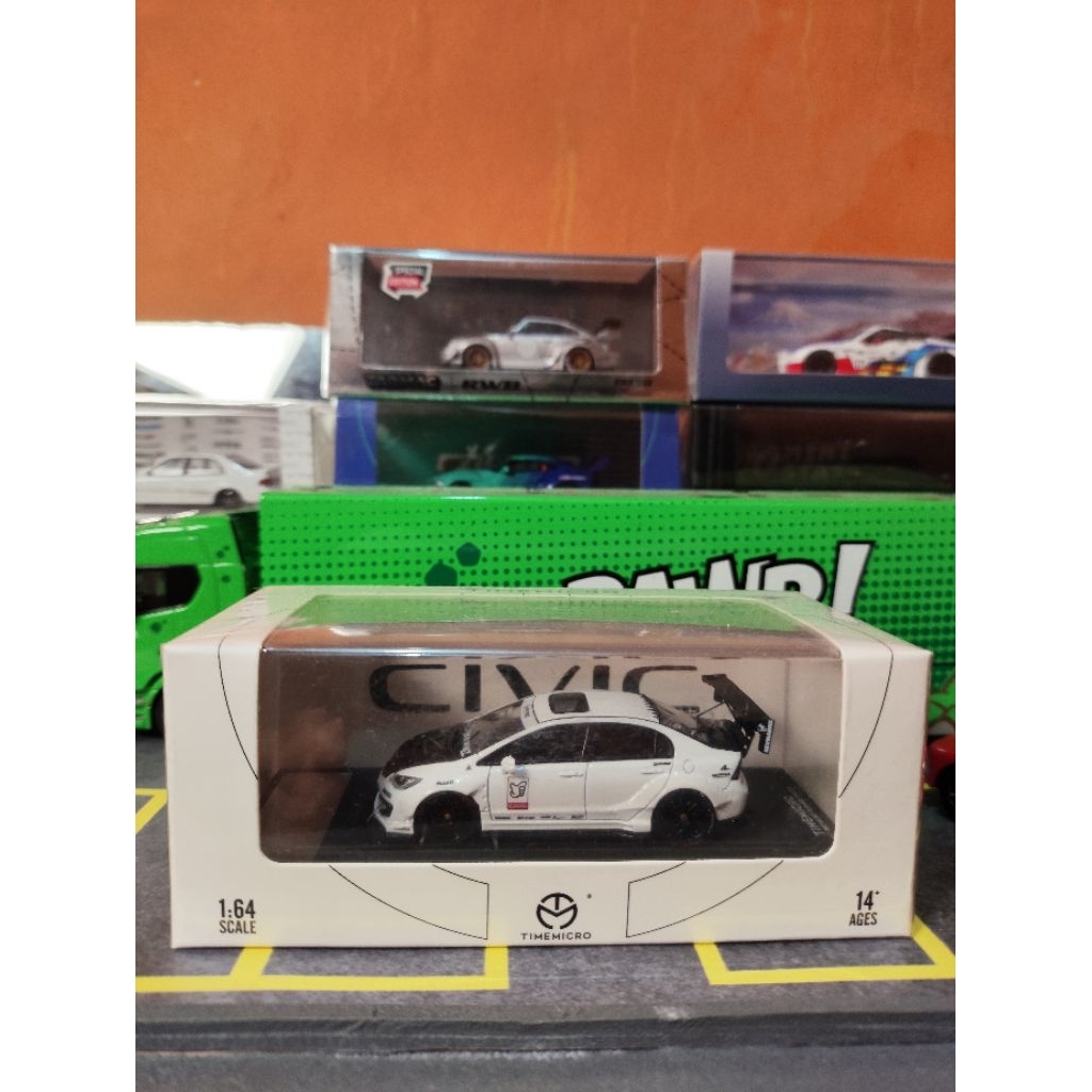 TIME MICRO HONDA CIVIC FD WHITE SEALED