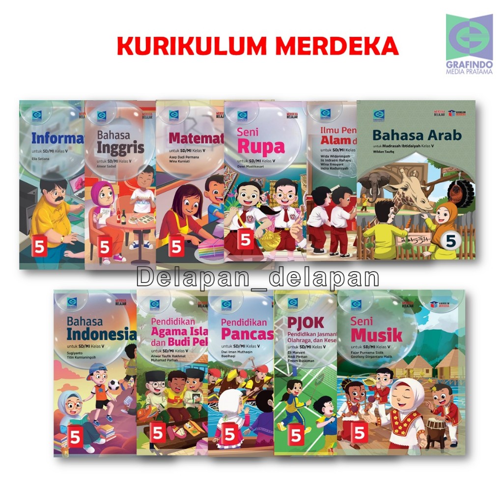 (Grafindo) Buku SD Kelas 5 - Kurikulum Merdeka